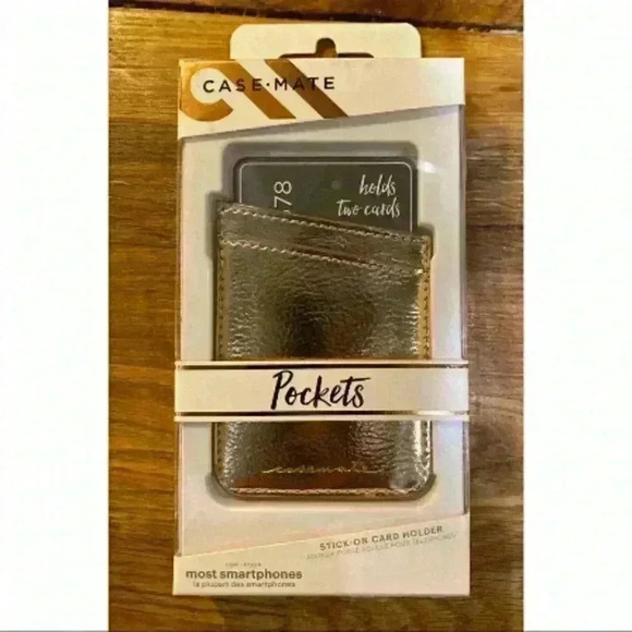 BNIB Rose Gold Casemate Phone  Pocket - Picture 1 of 3